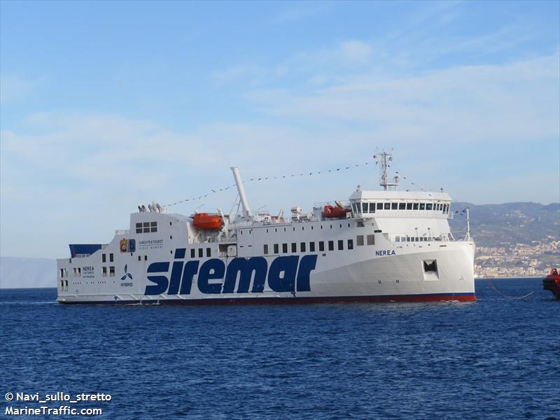 nerea (Passenger/Ro-Ro Cargo Ship) - IMO 9945538, MMSI 247443700, Call Sign IBFO under the flag of Italy