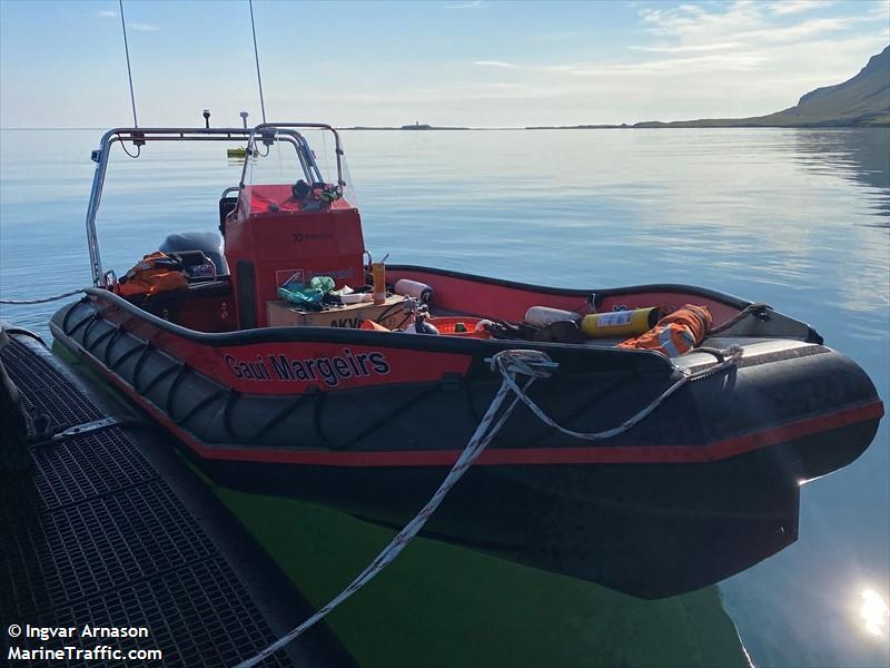 gaui margeirs (Pleasure craft) - IMO , MMSI 251551540, Call Sign 7831 under the flag of Iceland