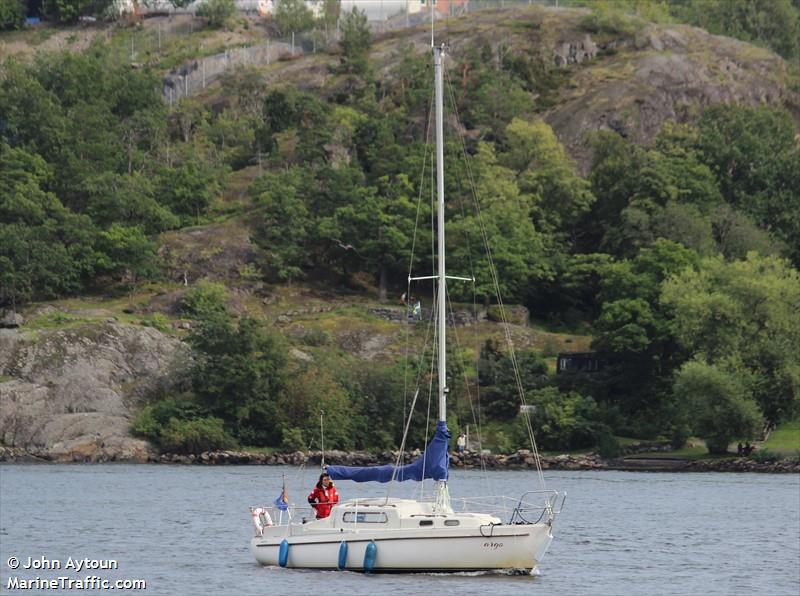 argo (Sailing vessel) - IMO , MMSI 265054870, Call Sign SG5996 under the flag of Sweden