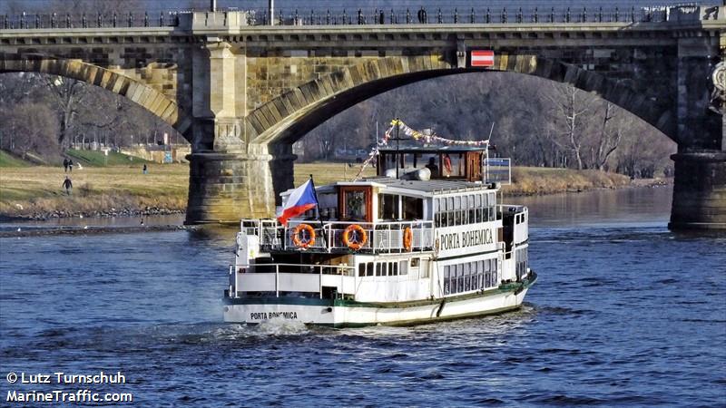 porta bohemica (Passenger ship) - IMO , MMSI 270463000, Call Sign OL6532 under the flag of Czech Rep