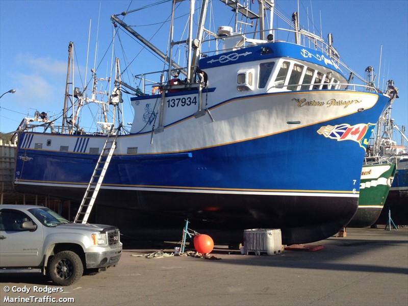 eastern passage (Fishing vessel) - IMO , MMSI 316004504