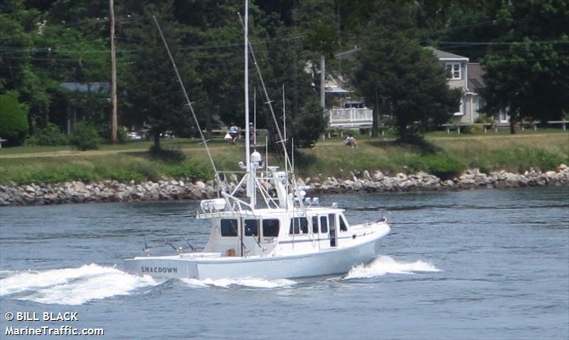 smacdown (Pleasure craft) - IMO , MMSI 338300427 under the flag of USA