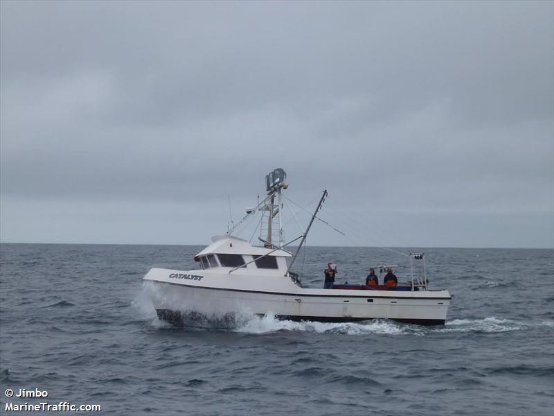 catalyst (Fishing vessel) - IMO , MMSI 367531350, Call Sign WDG3950 under the flag of United States (USA)