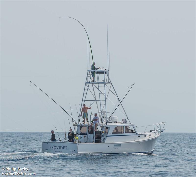 provider (Fishing vessel) - IMO , MMSI 367722440, Call Sign WDI6807 under the flag of United States (USA)