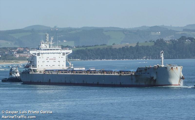 pan quantum (Bulk Carrier) - IMO 9855513, MMSI 636023263, Call Sign 5LMV5 under the flag of Liberia