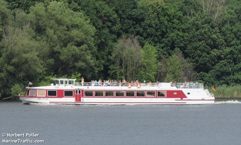 bellevue (Passenger ship) - IMO , MMSI 211761840, Call Sign DC 3856 under the flag of Germany