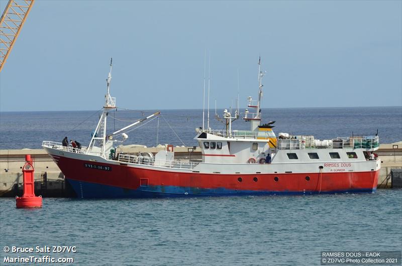 ramses dous (Fishing Vessel) - IMO 9166053, MMSI 224288000, Call Sign EAOK under the flag of Spain