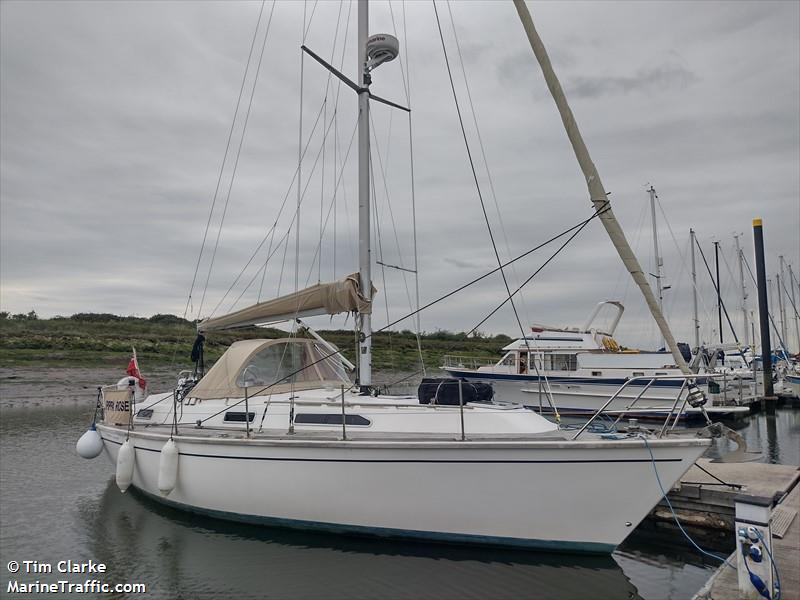 pippa rose (Sailing vessel) - IMO , MMSI 235118221