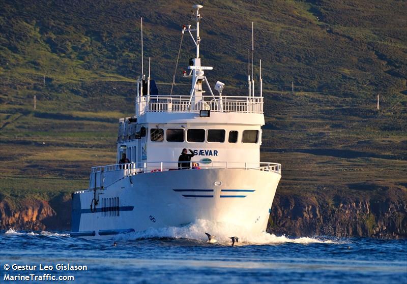 saevar (Passenger ship) - IMO , MMSI 251006110, Call Sign TFHM under the flag of Iceland