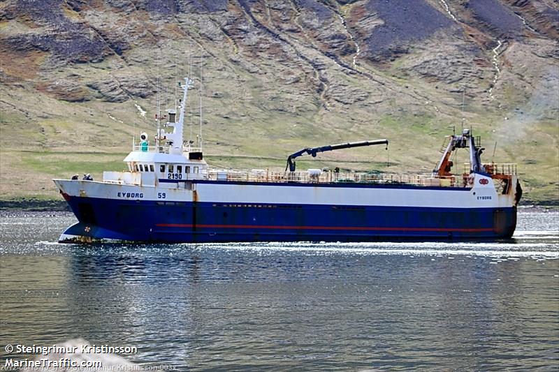 eyborg (Fishing Vessel) - IMO 8812057, MMSI 251082000, Call Sign TFCB under the flag of Iceland