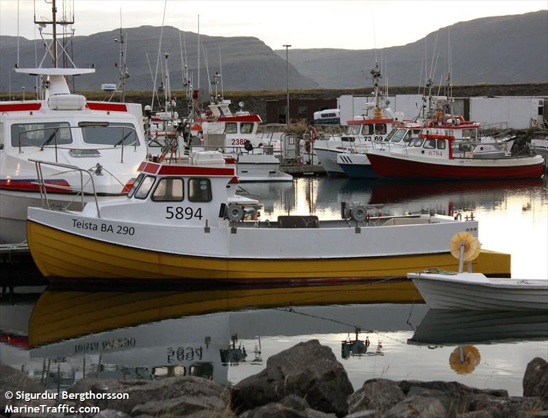 teista 5894 (Fishing vessel) - IMO , MMSI 251113440, Call Sign 5894 under the flag of Iceland