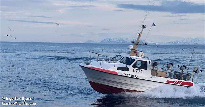 nunni (Fishing vessel) - IMO , MMSI 251113740, Call Sign 6771 under the flag of Iceland