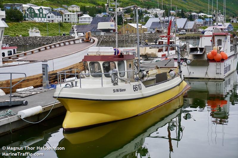 baran (Fishing vessel) - IMO , MMSI 251218440, Call Sign 6610 under the flag of Iceland