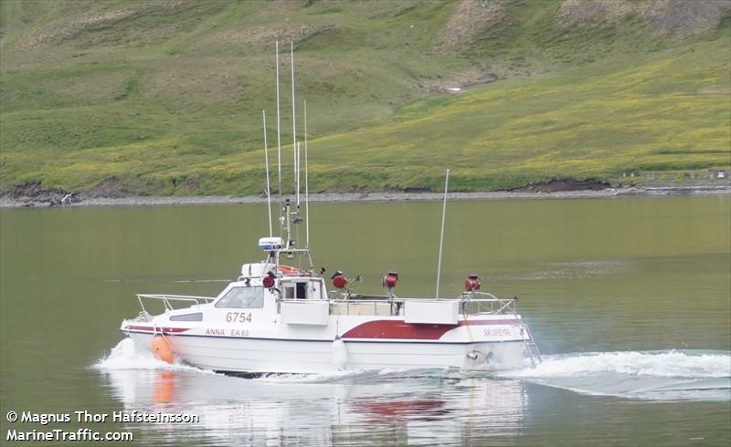 anna 6754 (Fishing vessel) - IMO , MMSI 251268640, Call Sign 6754 under the flag of Iceland