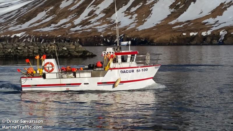 dagur (Fishing vessel) - IMO , MMSI 251296240, Call Sign 2471 under the flag of Iceland