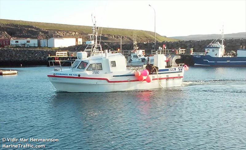 smari (Fishing vessel) - IMO , MMSI 251317110, Call Sign 2580 under the flag of Iceland