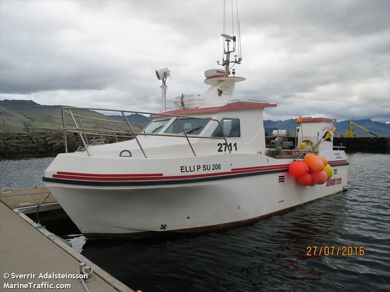 saerun (Fishing vessel) - IMO , MMSI 251473440, Call Sign 2711 under the flag of Iceland