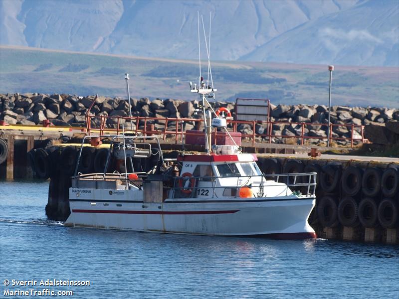 sigurdur palsson of- (Fishing vessel) - IMO , MMSI 251505340, Call Sign 2122 under the flag of Iceland