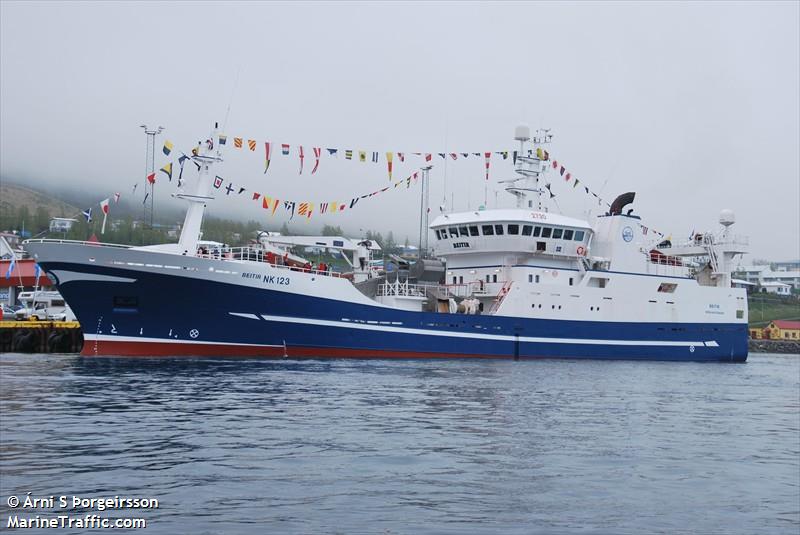 gullberg (Fishing Vessel) - IMO 9167928, MMSI 251536000, Call Sign TFQF under the flag of Iceland
