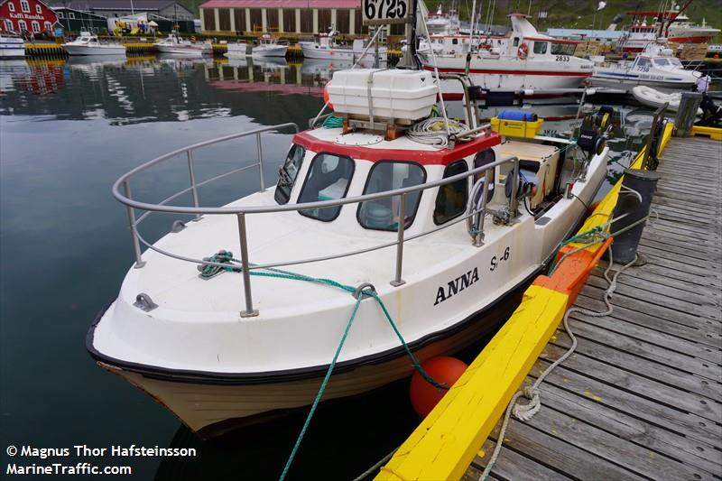 thordis si-6 (Fishing vessel) - IMO , MMSI 251800340, Call Sign 6725 under the flag of Iceland