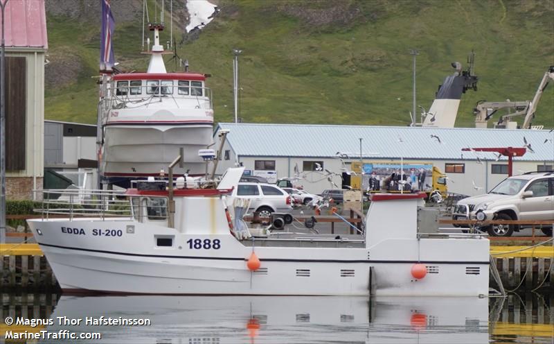 edda 1888 (Fishing vessel) - IMO , MMSI 251842270, Call Sign 1888 under the flag of Iceland