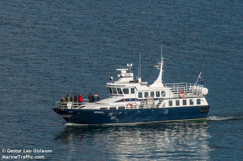konsull (Passenger ship) - IMO , MMSI 251852670, Call Sign TFBW under the flag of Iceland