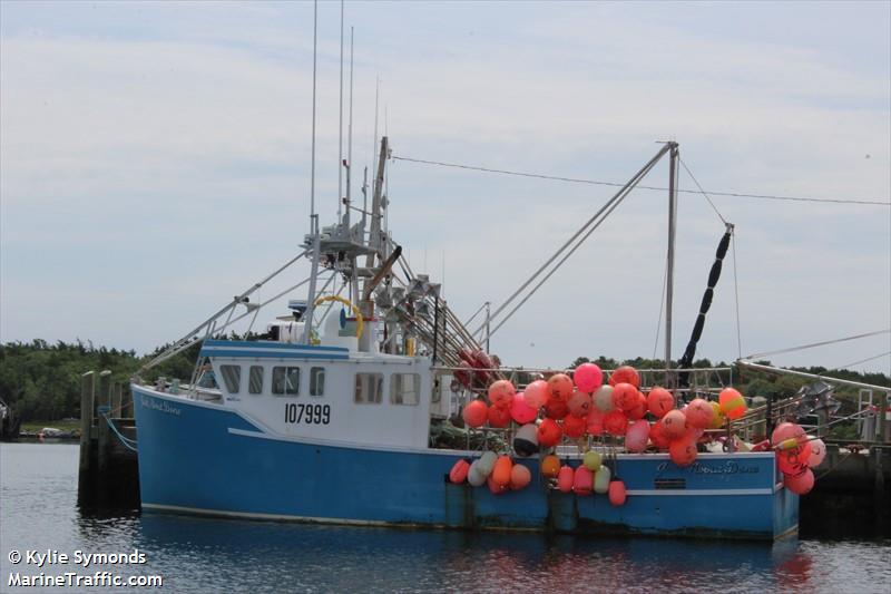 just about done (Fishing vessel) - IMO , MMSI 316028462 under the flag of Canada