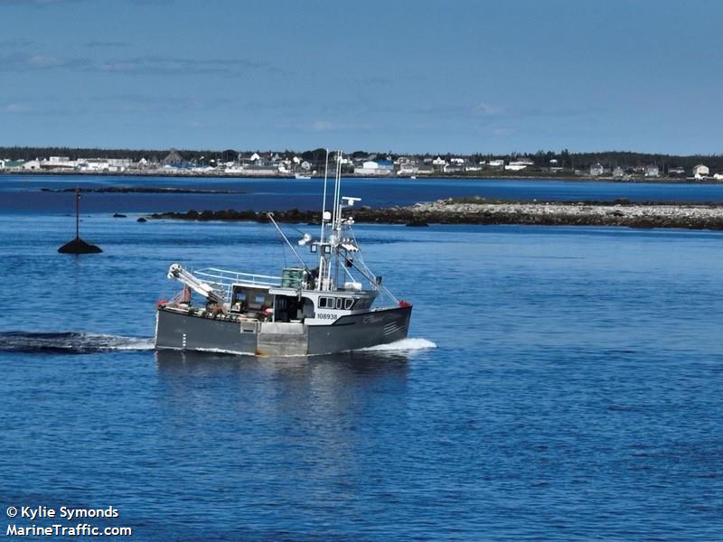 rudolph whitman (Fishing vessel) - IMO , MMSI 316050677 under the flag of Canada