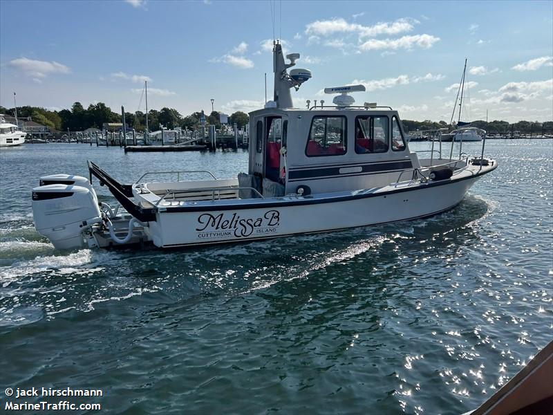 melissa b (Pleasure craft) - IMO , MMSI 338157195 under the flag of USA