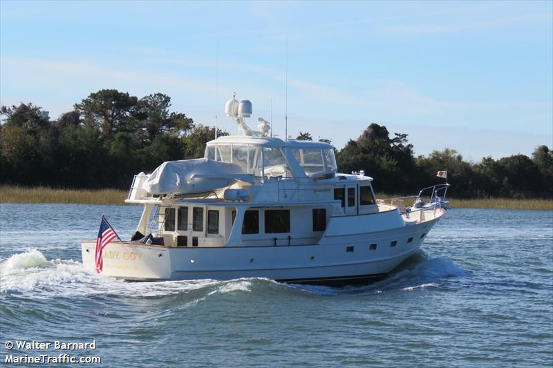 lady gov (Pleasure craft) - IMO , MMSI 338489788 under the flag of USA