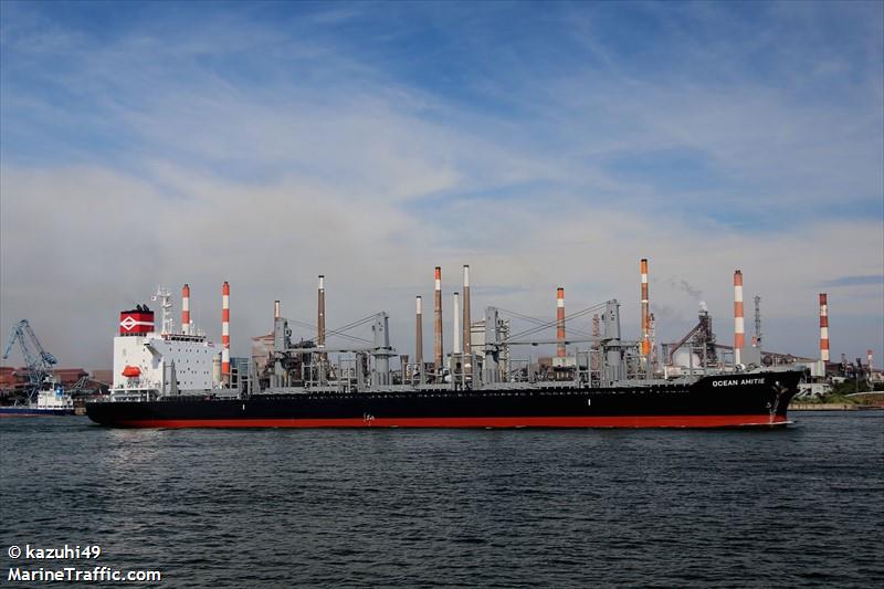 ocean amitie (Bulk Carrier) - IMO 9789051, MMSI 352002887, Call Sign 3E4663 under the flag of Panama