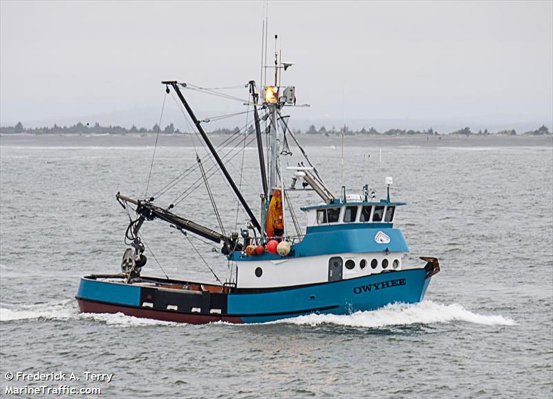 fv owyhee (Fishing vessel) - IMO , MMSI 367186240, Call Sign WBI5029 under the flag of United States (USA)