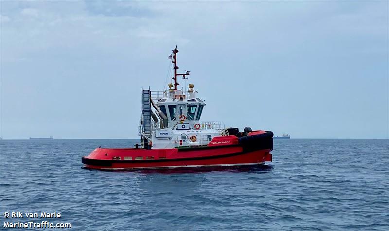 svitzer barka (Tug) - IMO 9873876, MMSI 461001039, Call Sign A4FA7 under the flag of Oman