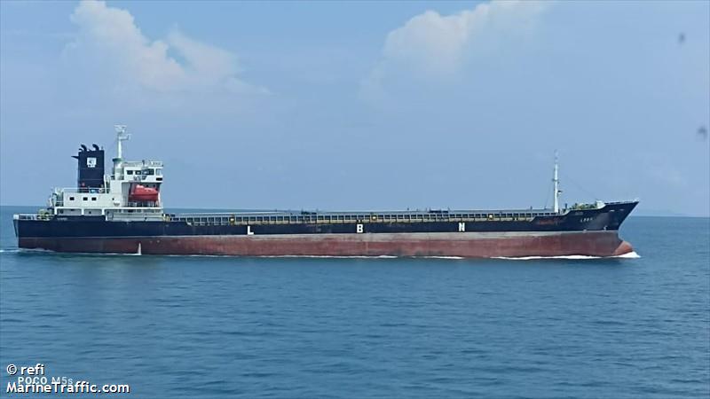lbn 6 (General Cargo Ship) - IMO 8342569, MMSI 525601020, Call Sign YDVT2 under the flag of Indonesia