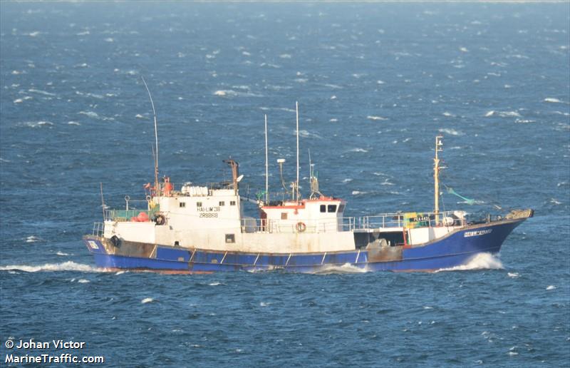 hai-lim (Fishing vessel) - IMO , MMSI 601009500, Call Sign ZR8868 under the flag of South Africa