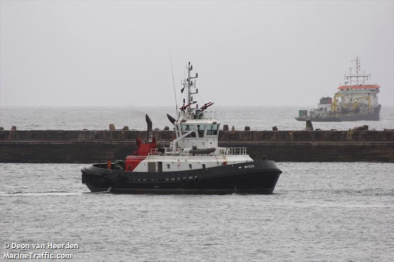 mvezo (Other type) - IMO , MMSI 601236900, Call Sign ZR6092 under the flag of South Africa
