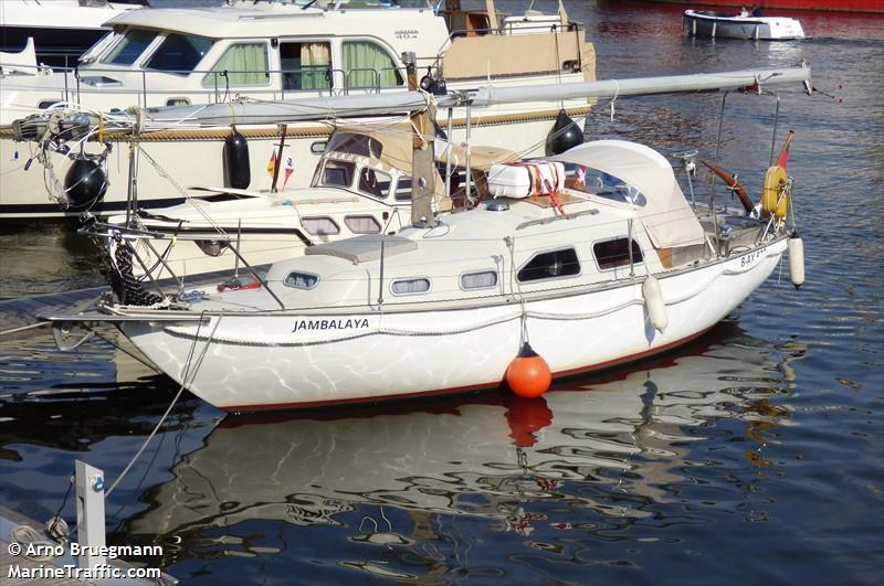 jambalaya (Pleasure craft) - IMO , MMSI 211486620, Call Sign DG6312 under the flag of Germany