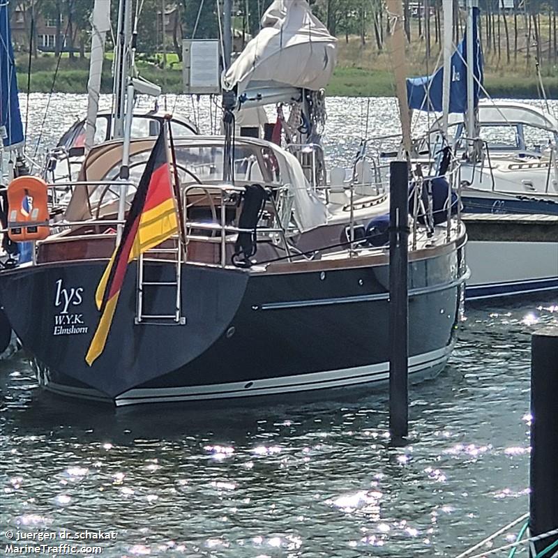 lys (Pleasure craft) - IMO , MMSI 211565280, Call Sign DC6087 under the flag of Germany