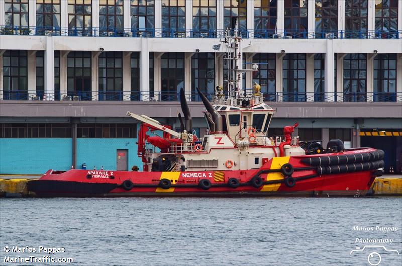 iraklis z (Tug) - IMO 9764465, MMSI 241870000, Call Sign SVB4375 under the flag of Greece