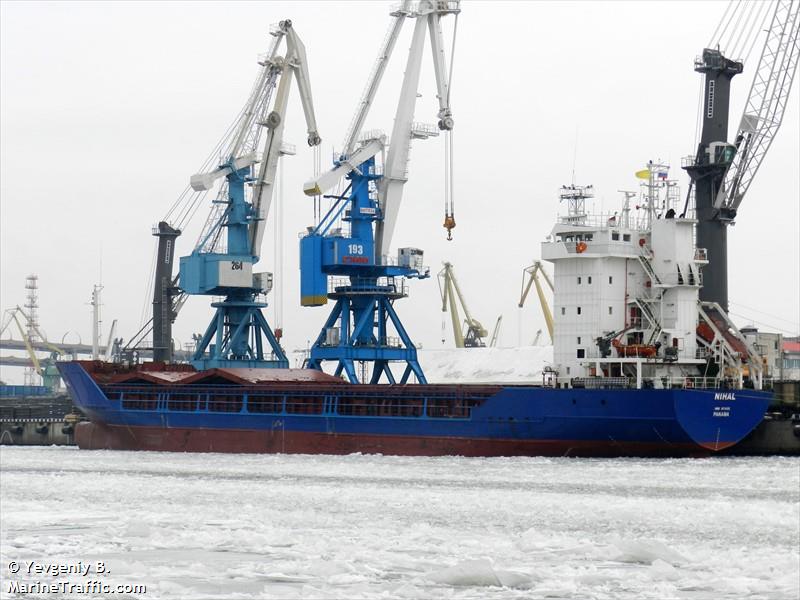 mia (General Cargo Ship) - IMO 8918435, MMSI 273611990, Call Sign UBGZ2 under the flag of Russia