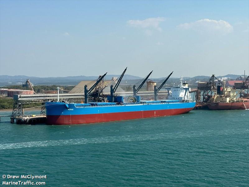 voras (Bulk Carrier) - IMO 9947299, MMSI 314693000, Call Sign 8PEO8 under the flag of Barbados