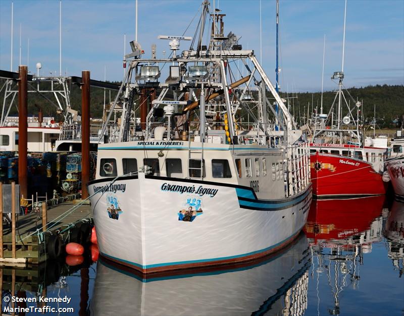 grampas legacy (Fishing vessel) - IMO , MMSI 316007451 under the flag of Canada