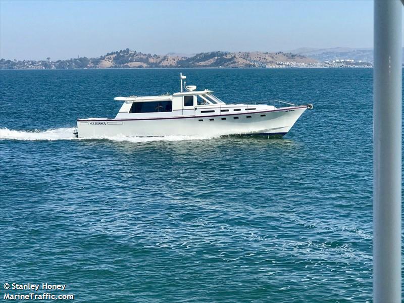 sarissa (Pleasure craft) - IMO , MMSI 368298830, Call Sign WDN6409 under the flag of United States (USA)