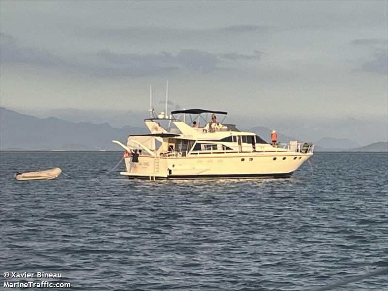 the one (Pleasure craft) - IMO , MMSI 540020410, Call Sign FQUX under the flag of New Caledonia