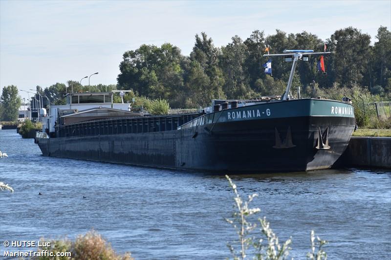 romania-g (Cargo ship) - IMO , MMSI 205314990, Call Sign OT3149 under the flag of Belgium