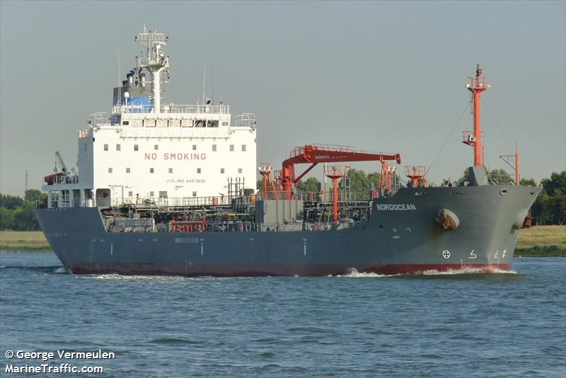 nordocean (Chemical/Oil Products Tanker) - IMO 9457830, MMSI 210333000, Call Sign 5BXB2 under the flag of Cyprus