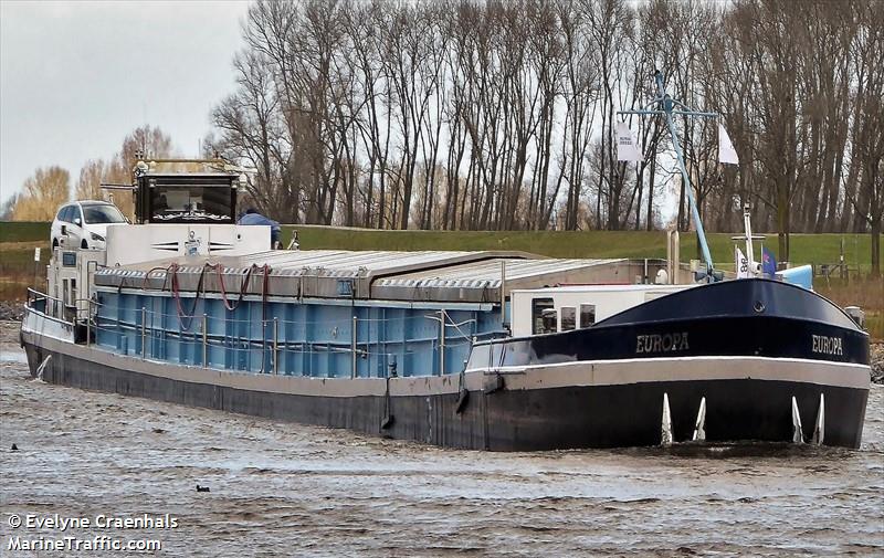 europa (Cargo ship) - IMO , MMSI 211546540, Call Sign DC6780 under the flag of Germany