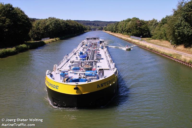 asterode (Tanker) - IMO , MMSI 211620610, Call Sign DJ6152 under the flag of Germany