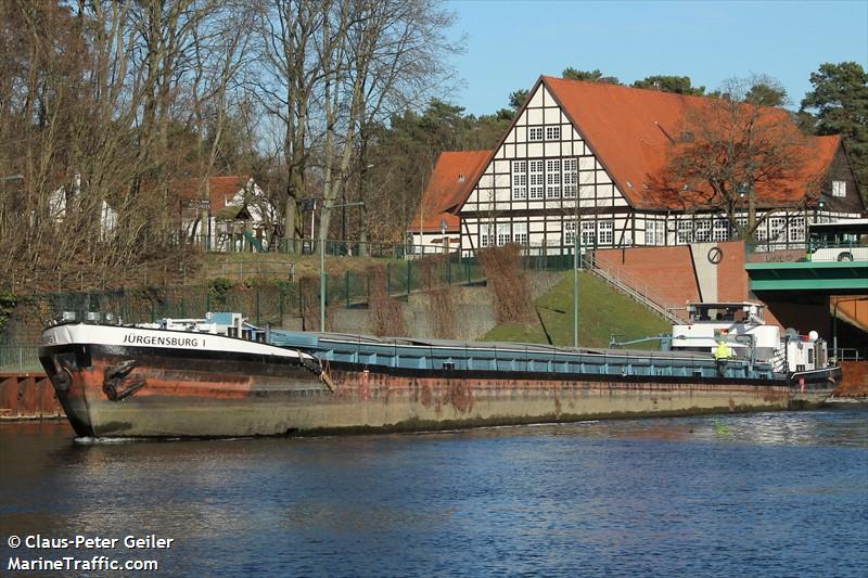 juergensburg1 (Cargo ship) - IMO , MMSI 211629140, Call Sign DA6782 under the flag of Germany