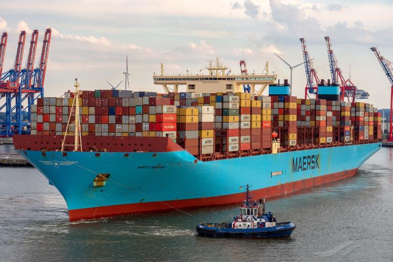 matz maersk (Container Ship) - IMO 9619983, MMSI 219019365, Call Sign OWJM2 under the flag of Denmark